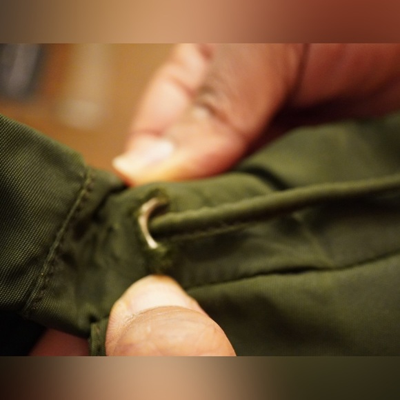 Prada authentic dark green nylon backpack - Picture 6 of 7